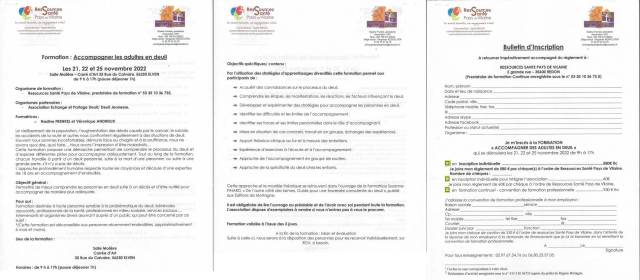 Formation Accompagner un adulte en deuil